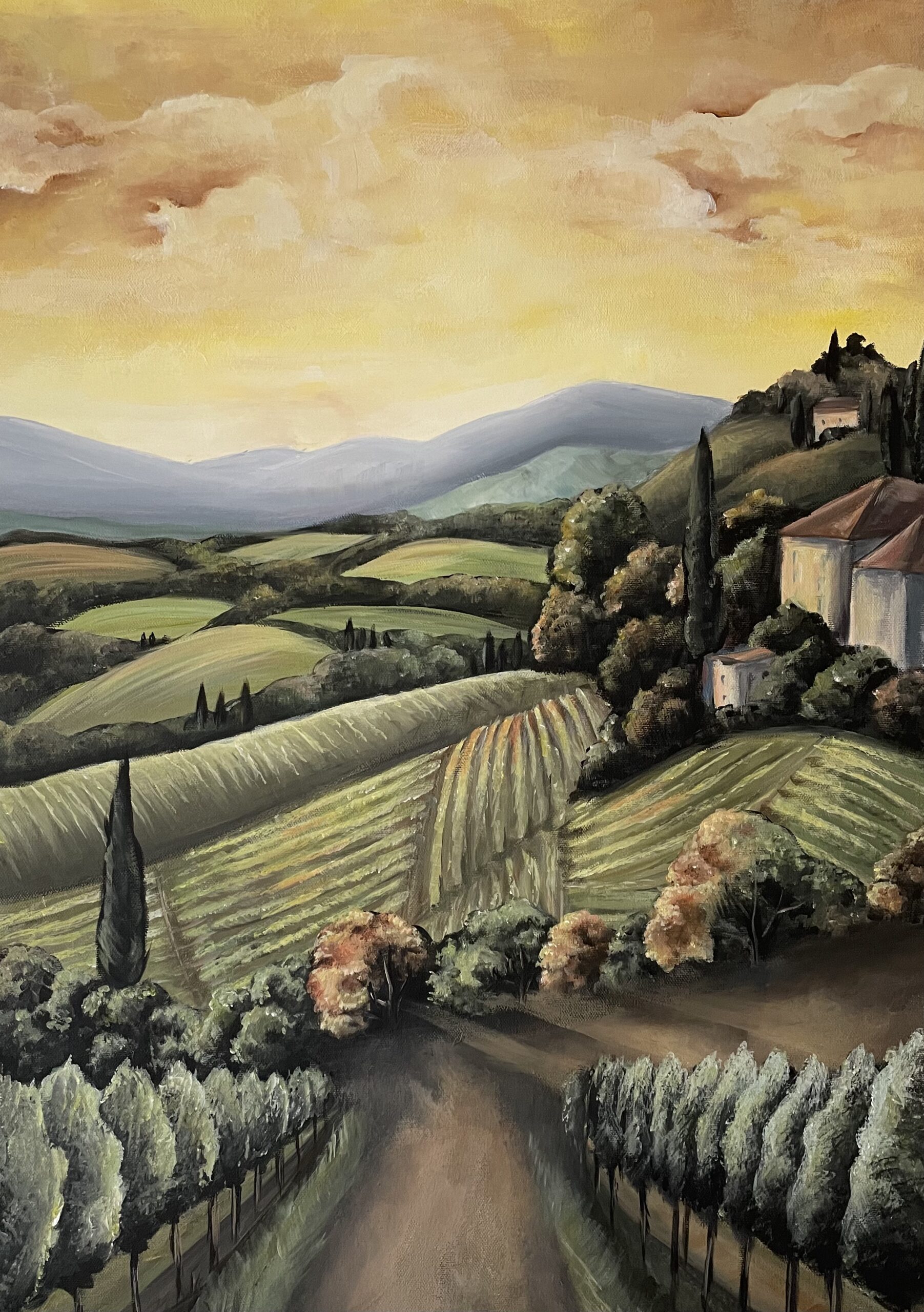 Toskana Abendstimmung