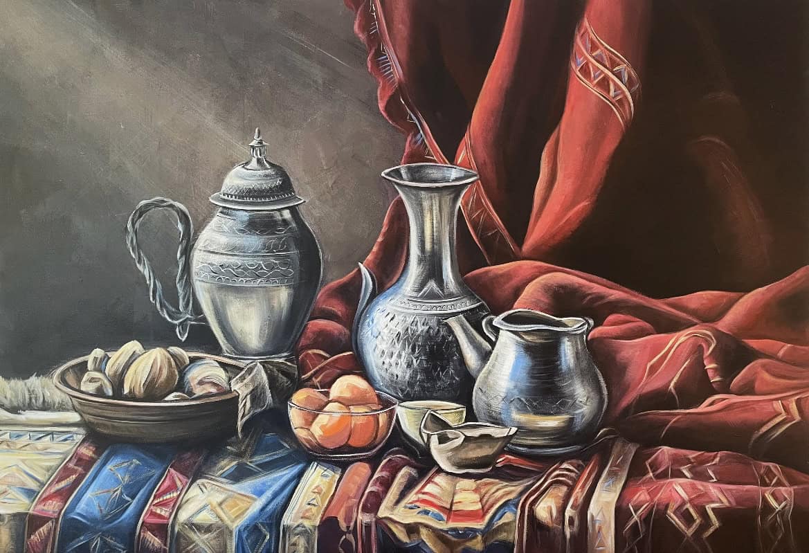 Orientalisches Stillleben groß