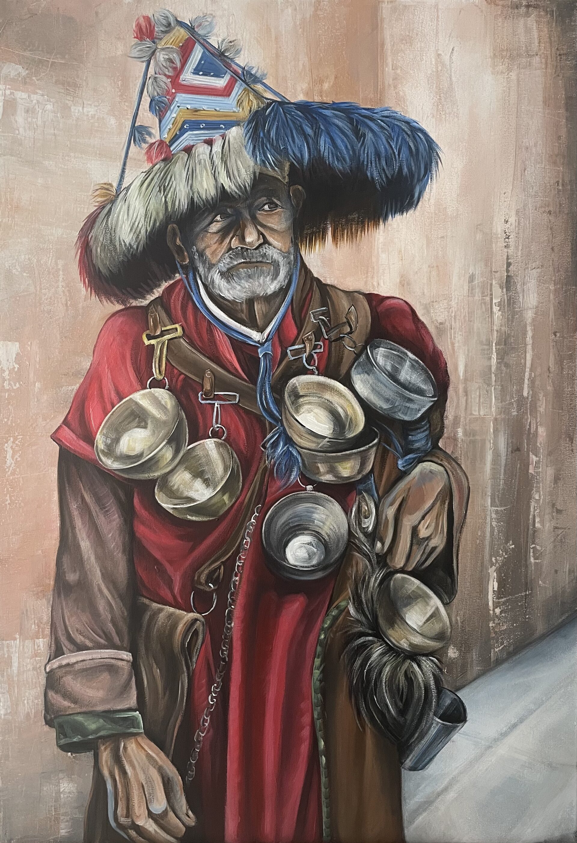 Marokkanischer Wasserverkäufer